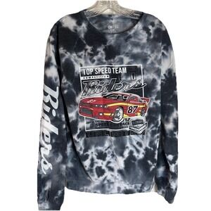 NWT Onfire Tie Dye Riders Car Race Top Speed Team Sweatshirt‎ Sz 1X